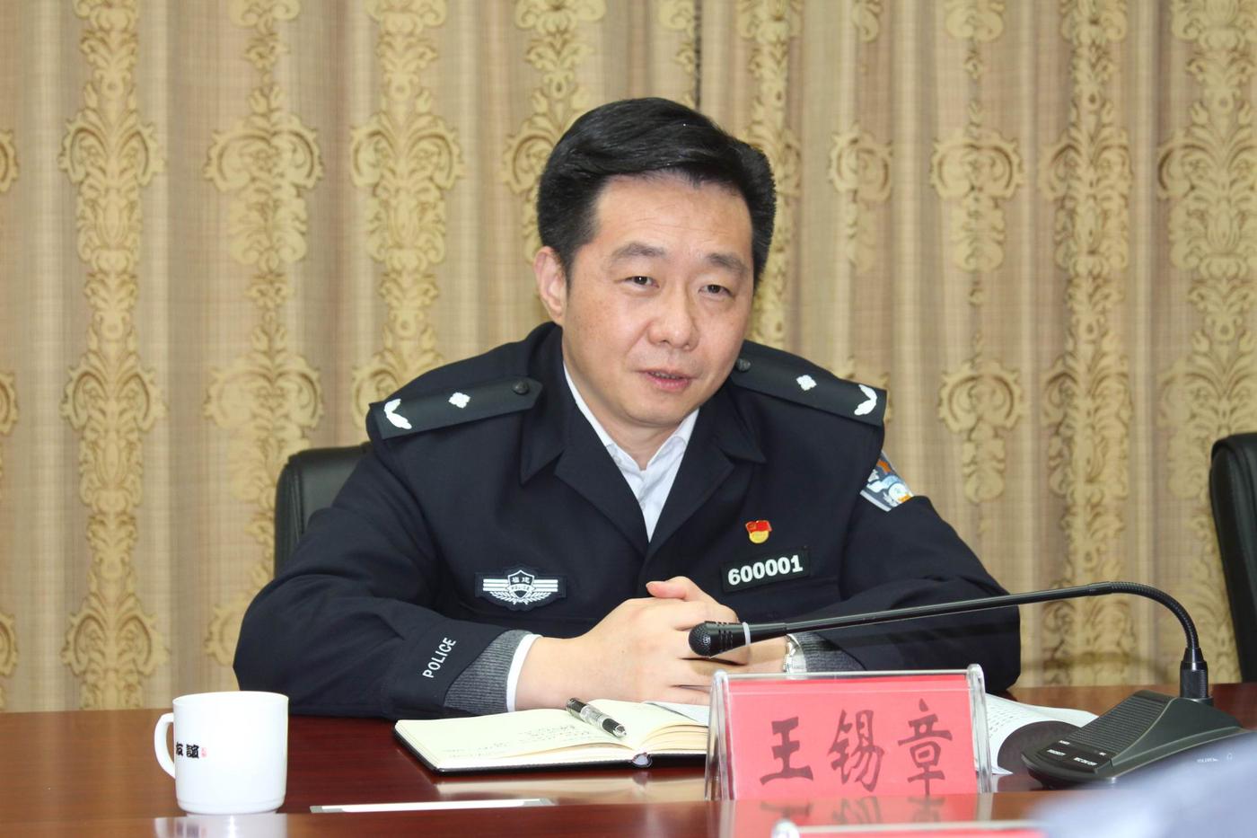 市领导王锡章到建宁调研指导公安工作